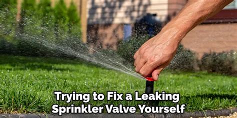 how to fix a leaking sprinkler valve|How to Fix a Leaking Sprinkler Valve